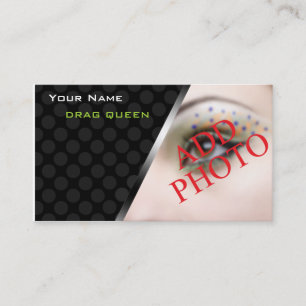 Cartões de visitas Personalizados Arrastam Rainha