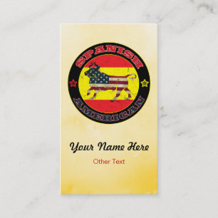 Cartões de visitas Personalizados do Bull na Améri