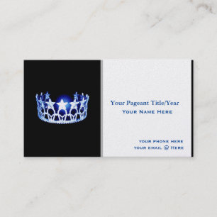 Cartões de visitas Personalizados do estilo Miss E