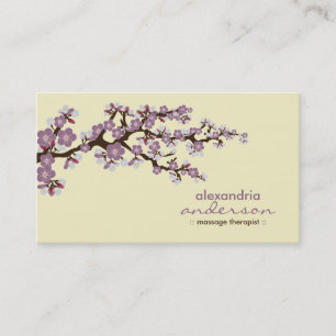 Cartões de visitas Personalizados do Flor de Cere