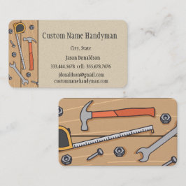 Cartões de visitas Personalizados do Handyman