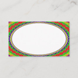 Cartões de visitas Personalizados do White Center