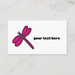 CARTÕES DE VISITAS PERSONALIZADOS DRAGONFLY