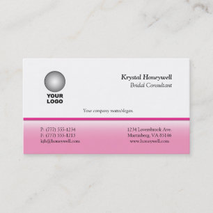 Cartões de visitas personalizáveis com logotipo