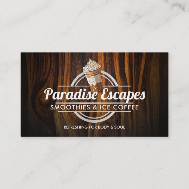 Cartões de visitas personalizáveis de logotipo de  (Frente)