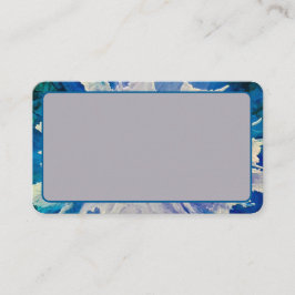 Cartões de visitas personalizáveis de margarida ab