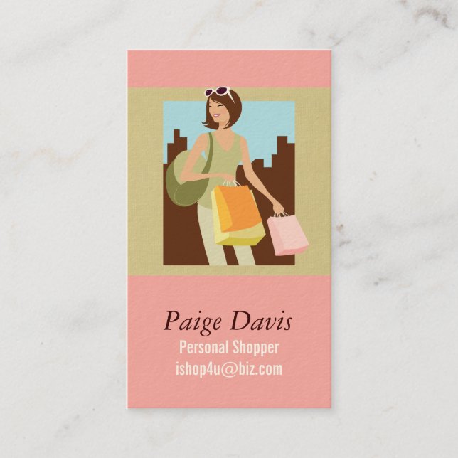 Cartões de visitas pessoais do cliente (Frente)