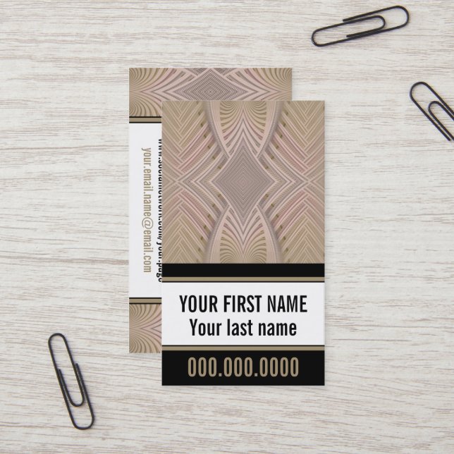 Cartões de visitas Pessoais Paparazzi (Frente/Verso In Situ)