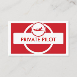 Cartões de visitas piloto de pequeno plano branco 