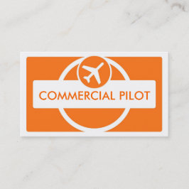 Cartões de visitas-piloto personalizados de cor br