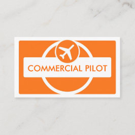 Cartões de visitas-piloto personalizados de cor br