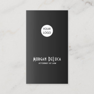 Cartões de visitas pretos feitos sob encomenda com