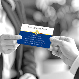 Cartões de visitas profissionais