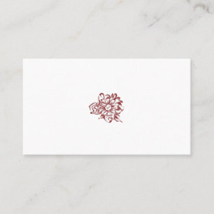 Cartões de visitas profissionais design