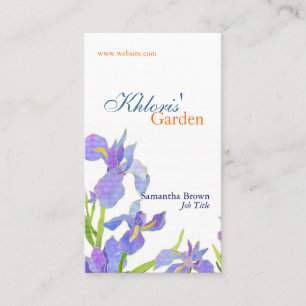 Cartões de visitas profissionais do florista da