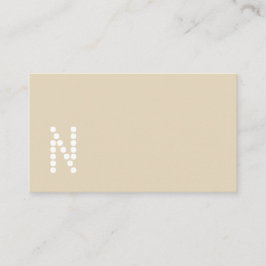 Cartões de visitas profissionais minimalistas