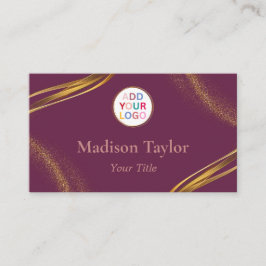 Cartões de visitas profissionais modernos com códi