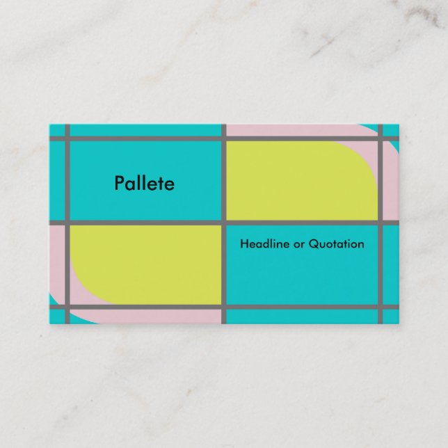 Cartões de visitas promocionais (Frente)