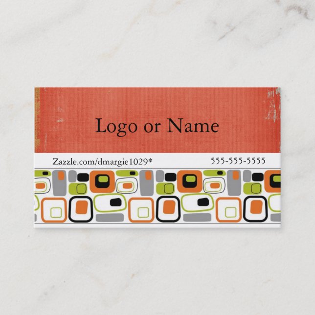 CARTÕES DE VISITAS RETRO (Frente)