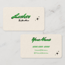 Cartões de visitas retrorreflectores minimalistas