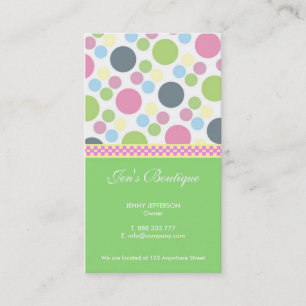 Cartões de visitas retros