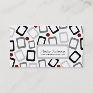 Cartões de visitas retros