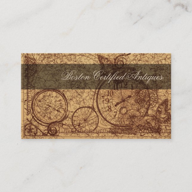 Cartões de visitas retros (Frente)