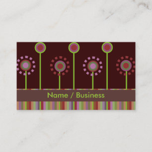 Cartões de visitas retros