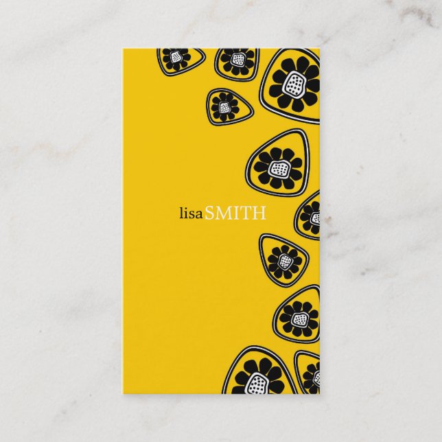 Cartões de visitas retros (Frente)