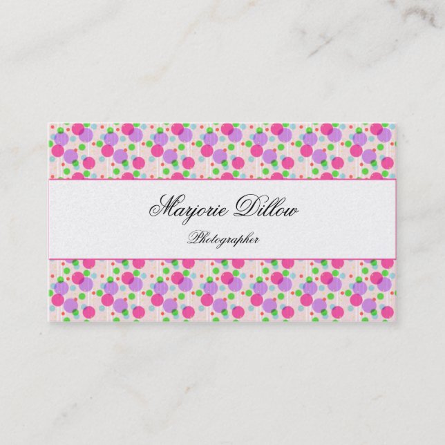 Cartões de visitas retros e/ou cartões de visitas (Frente)