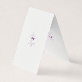 Cartões de visitas roxas | Designs personalizados