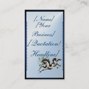 Cartões de visitas Running do cavalo