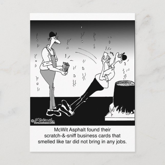 Cartões de visitas Scratch- & Sniff (Frente)