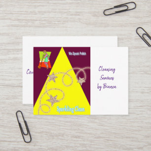 Cartões de visitas, Senhora da Limpeza