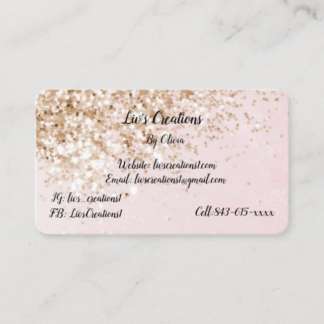 cartões de visitas simples (Frente)