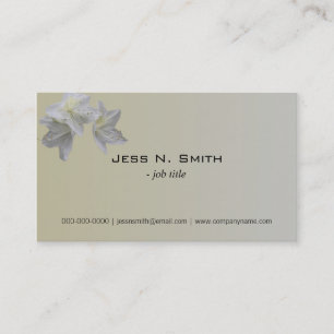 cartões de visitas simples de flores de azalea bra