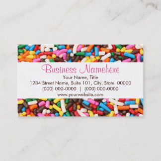 Cartões de visitas Sprinkles