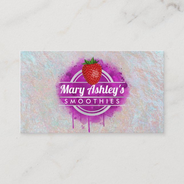 Cartões de visitas suavizados (Frente)