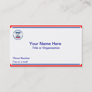 CARTÕES DE VISITAS USAID