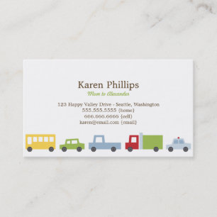 Cartões De Vroom Vroom Para Mamãe