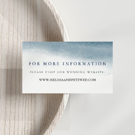 Cartões de Website de Casamento de Ondas Oceânicas