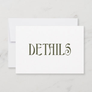 Cartões DETALHADOS De Casamento   Arte Floral Nouv