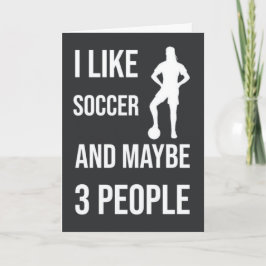 Cartões Divertidos de Futebol Feminino Jogadora Es