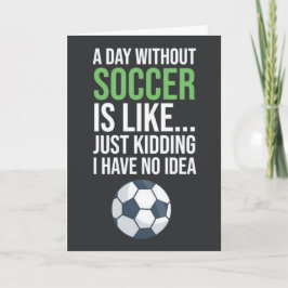 Cartões Divertidos de Futebol Jogadoras do Time Fe