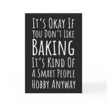 Cartões Divertidos de Panificação Humor Feliz Pade