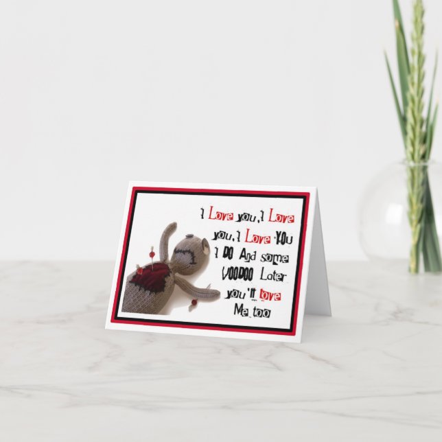 Cartões do assediador - Voodoo (Frente)