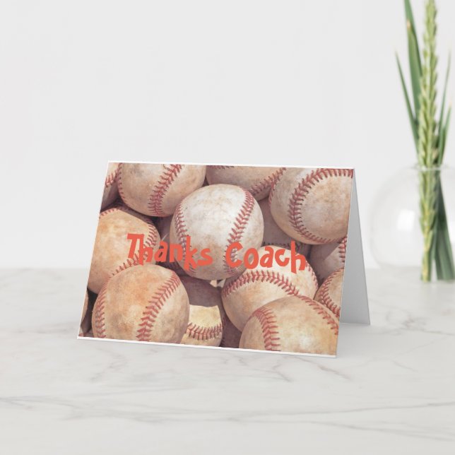 Cartões do cliente do treinador dos obrigados (Frente)