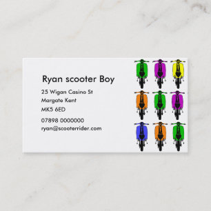 Cartões do contacto comercial da modificação do