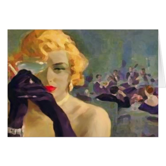 Cartões do ~ de Femme Fatale (Frente horizontal)