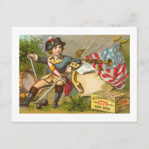 Cartões do Dia da Independência da Pintura